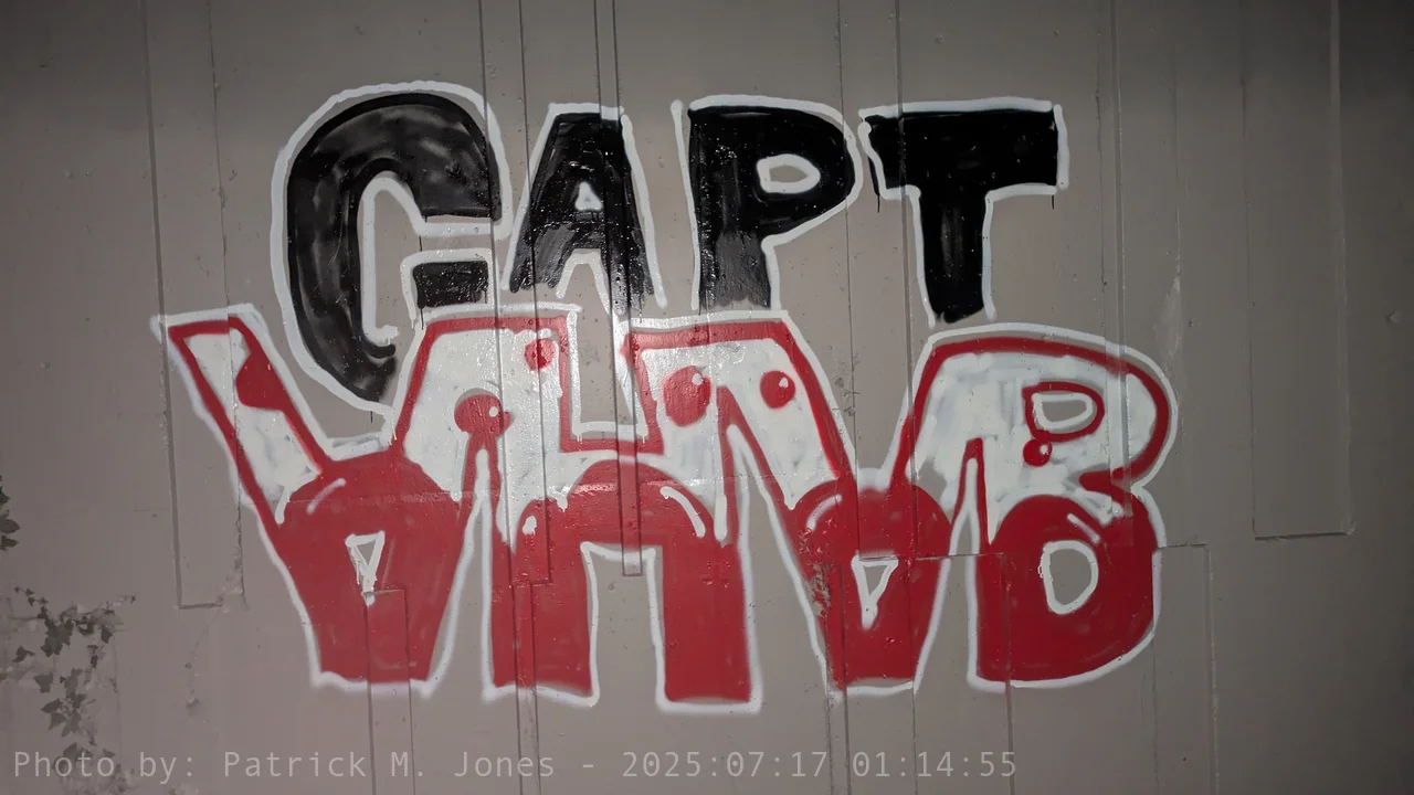 Capt. AHAB in Judkins Park with blood bubbles